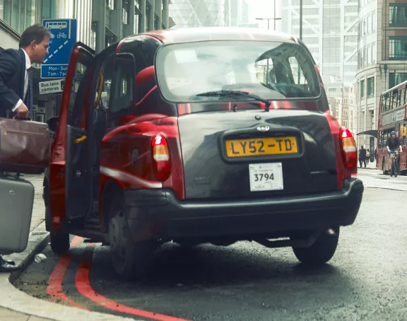 London cab taxi