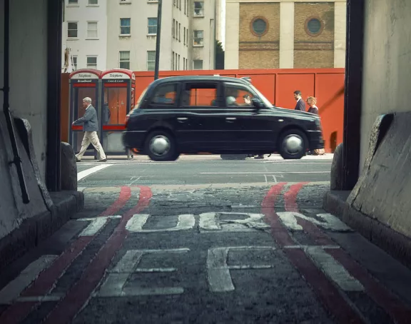 London cab taxi