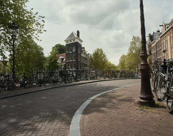 Amsterdam gracht brug
