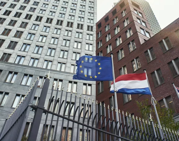 Brexit EU Dutch UK flag