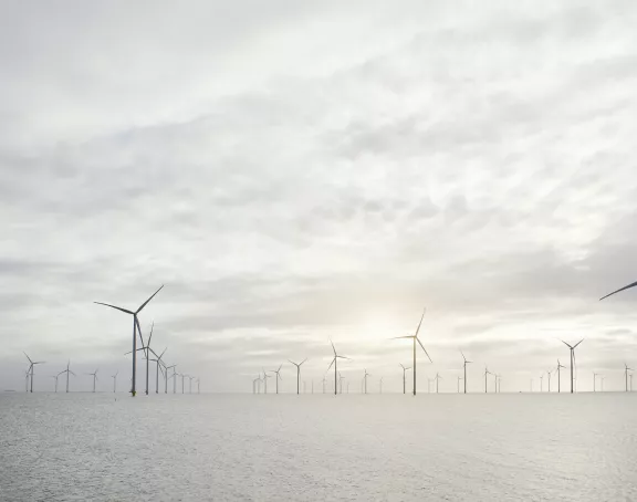 Windmills North Sea wind energy