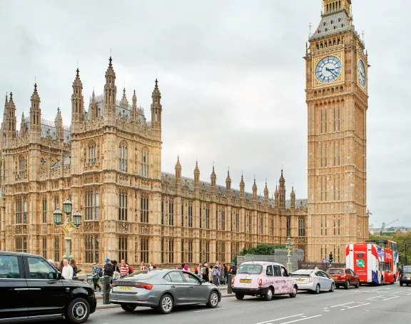 London Houses of Parliament and Big Ben