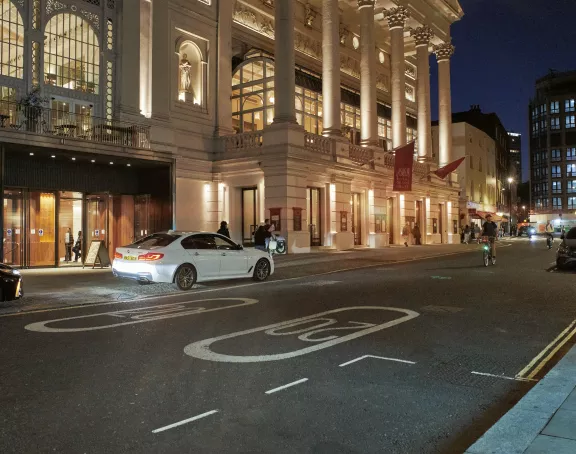 London Opera House by night