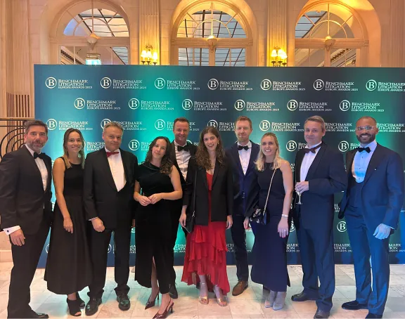Stibbe delegation 2025 Benchmark Litigation Awards