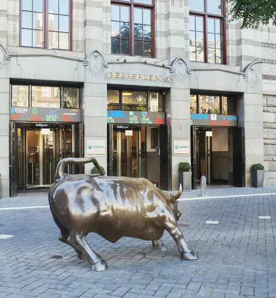Amsterdam stock exchange AEX