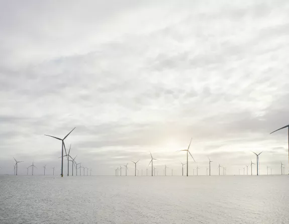 Windmills North Sea wind energy