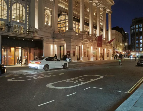 London Opera House by night